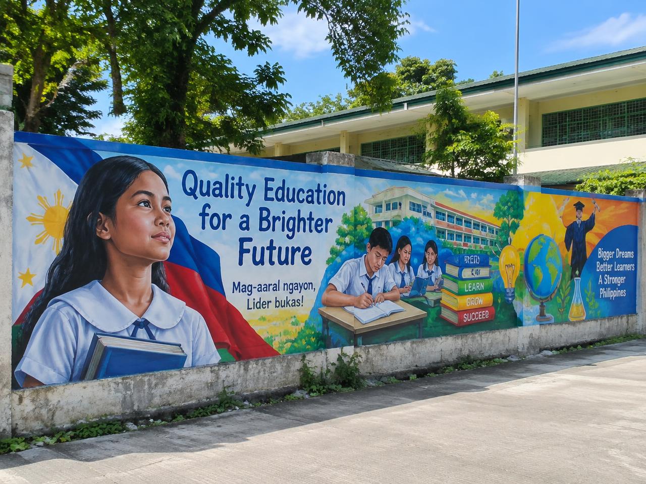 Perimeter wall, 8 x 2.5 meters wall printing project by MuralTech Art Studio